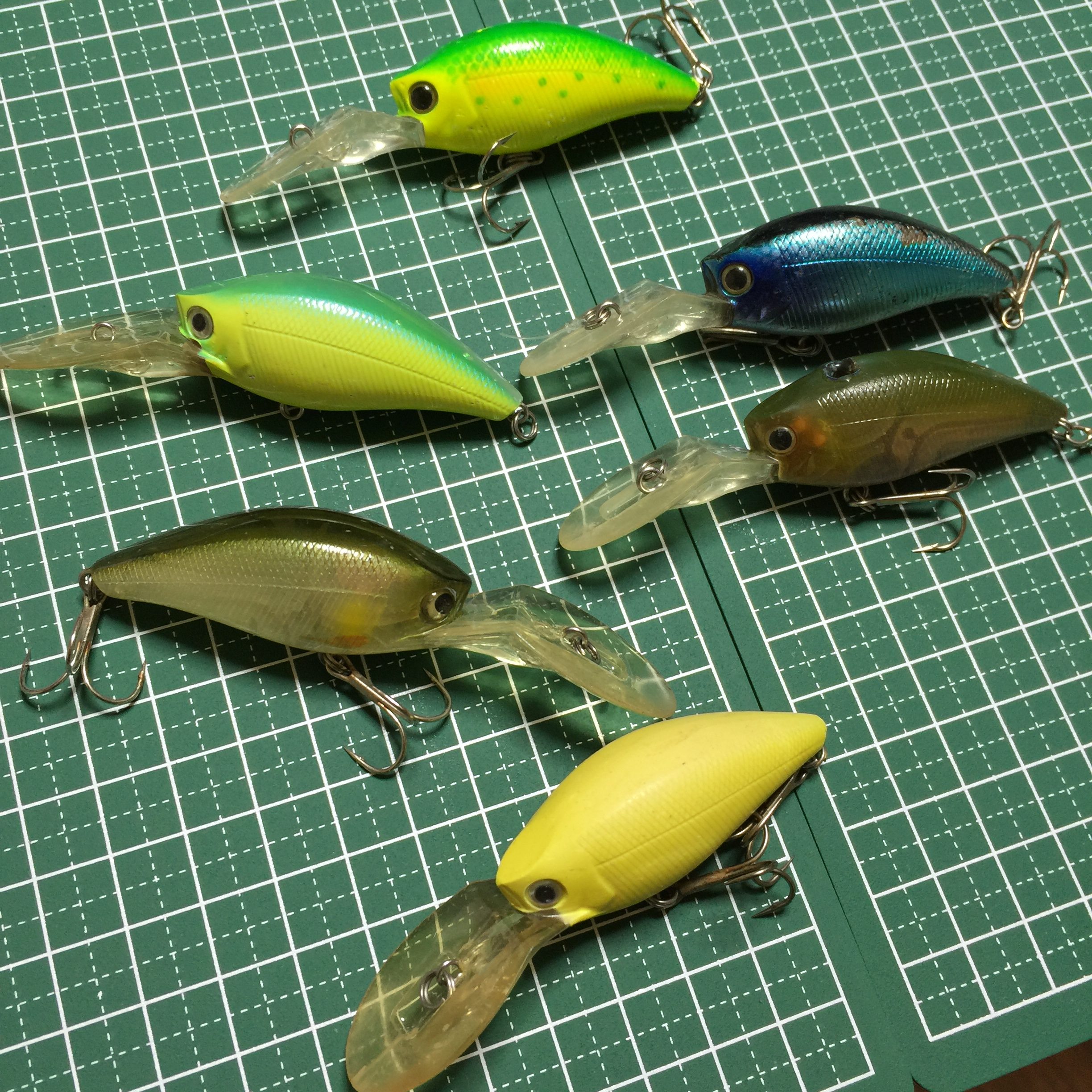 メータークランク2m。私が愛したクランクベイト。 |