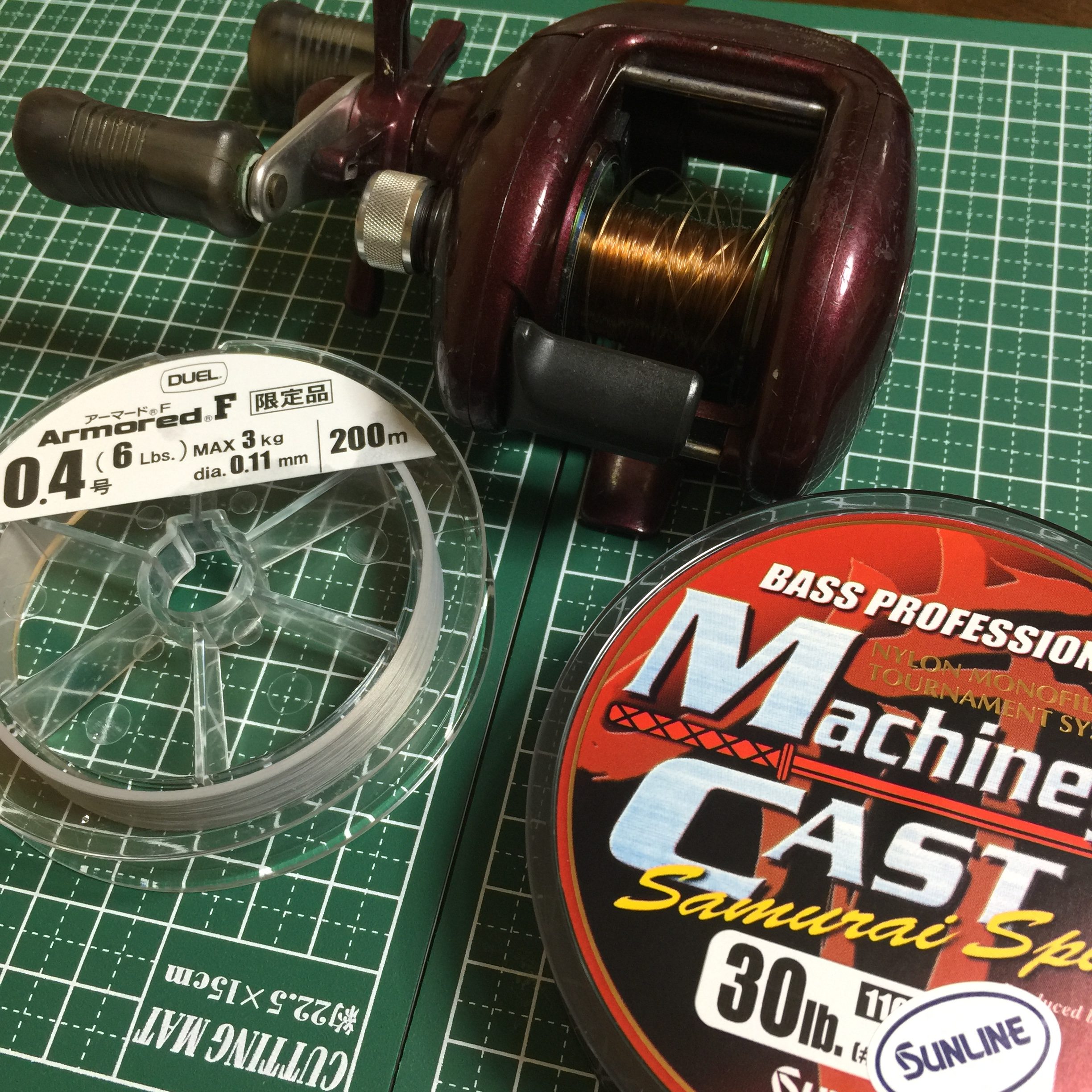 スコ1501】PEラインを下巻きで、一気に若返り？！ |