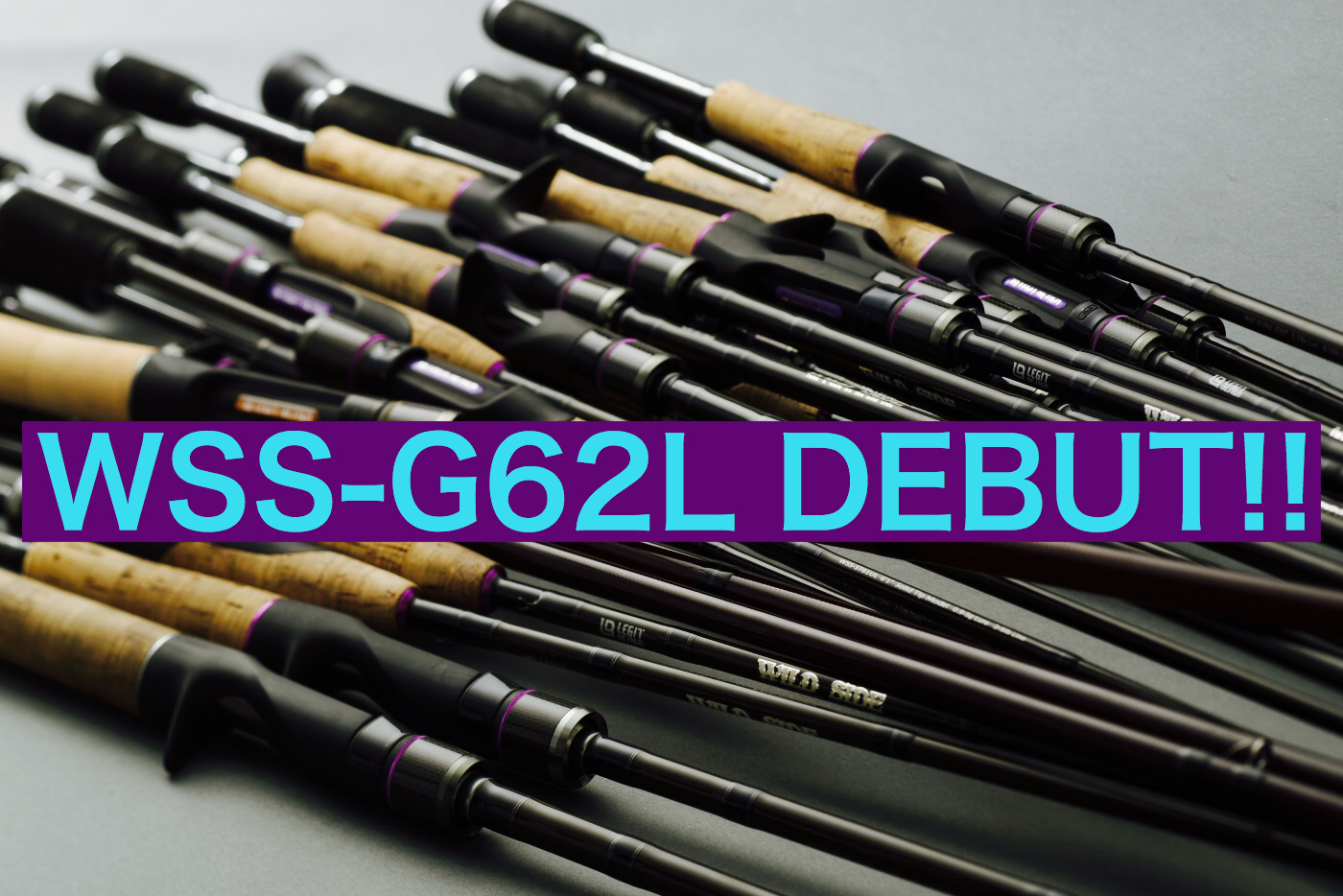 ワイルドサイド】 NEWグラススピニングロッド:WSS-G62Lの使いどころを